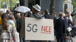 "Gefährliche Strahlung": Protest gegen 5G