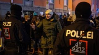 Festnahmen bei Demo gegen Corona-Maßnahmen in München